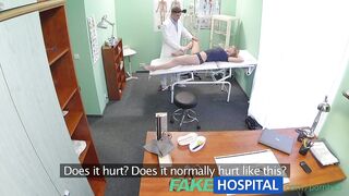 FakeHospital Sinless blond gets the doctors massage