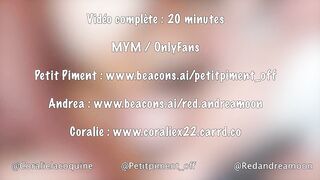 Trois filles apprennent comment bien sucer une bite l French, amateur, deepthroat