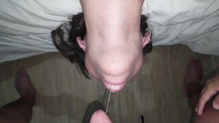 Le pedi que me Rompa la Concha y me llene la cara de Leche