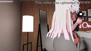 Hawt Stepmom turns her Stepson into a cute Femboy then seduces and screws him - VRChat ERP Preview