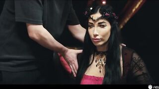 Hawt mother I'd like to fuck Swallowing Cum - Large Breasts Brunette hair Facefucked In Time Stop Freeze Porn