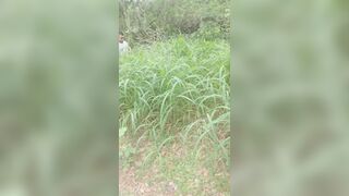I Caught Stranger Watching Me and Jerking Off In The Jungle and I Catch Him On Camera