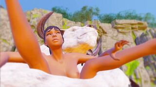 Sex with Yiff monsters POV SLOW MOTION - porn in cg