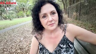 Ali Allure Meets a Stranger in the park