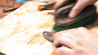 RUSSIAN SPECNAZ MACHETE RESTORATION ASMR