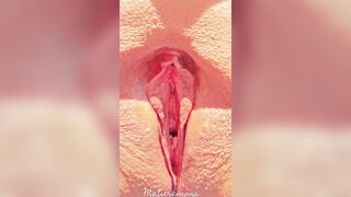 Hawt aged west aussie shows ultra close up wide open widen twat .
