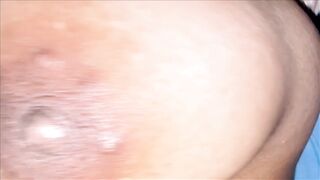Bizarre Close-Up Oily Titties Massage - Large Moist Melons Rubbed Slow
