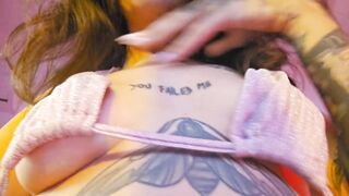 Quickie POV Cowgirl Riding - I let u Cum Inside Me