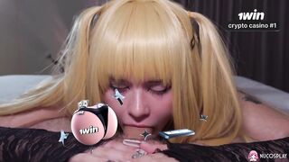 Misa Amane Takes Unfathomable Mouth & Anal Screwing