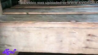 Youthful black mother i'd like to fuck flashes vagina at a roof top bar