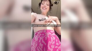 Egirl aches for coarse head and dong screw