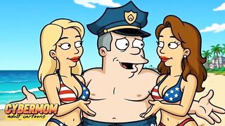 Top-10 Cheating Marge Simpson. Most excellent Toon Compilation. Porn Parody Animation