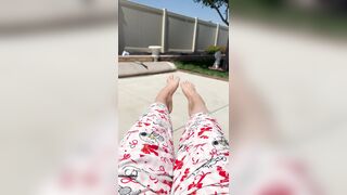 Enjoying the sun