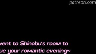 Shinobu Kocho expresses her love with her soft fingers (Anal JOI)