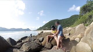 A mother i'd like to fuck takes a stranger's weenie in her throat and asks him to screw her in the booty.