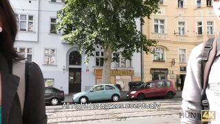 HUNT4K. Sexy banging in the capital of Czechia