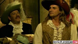 Classic Pirates two: Jesse Jane and Belladonna in hawt coarse lesbo sex