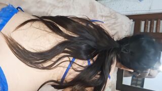 My neighbour's mother masturbated and I screwed her