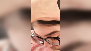 WET, JUICY AND SEXY - Hawt 18yo Sucks Large Shlong in Bizarre Sloppy Oral pleasure in POV