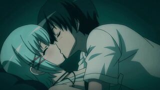 Nice-looking Hotty with Blue Hair Likes the Missionary Position