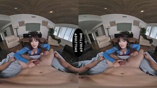 UP CLOSE VR - U Have a fun Watching mother I'd like to fuck Lexi Luna's GIANT Boobs Bouncing During the time that That babe's Riding U POV