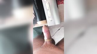 I'm trying out my recent Lovense Solace Pro! Anal penetration with a cum drum.
