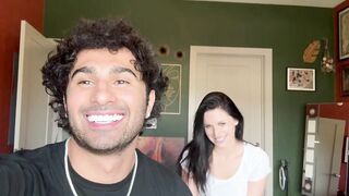 Her 1st Sextape. Green eyes, Consummate boobs & Raw Creampie