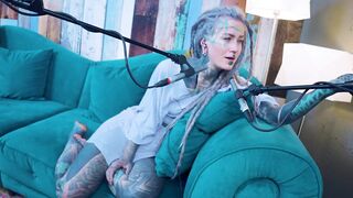 Anuskatzz tattoo model ASMR I - isolation podcast talking