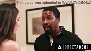 PURE TABOO Grieving Dude Shocked As Mistresse Aria Sloane Presents Herself & Craves To Attend Funeral