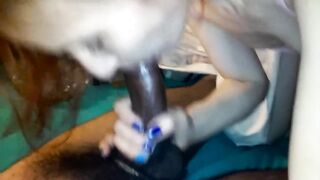Lil Mary Fresh two Min Suck & Drink (That babe broke her record)