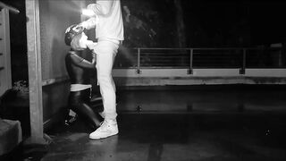 After party: I Get Screwed Hard on the Street and Take a Facial
