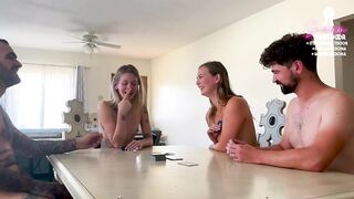 Let's Play Undress Cards? Our Allies Lose and We End Up Swapping Wives !