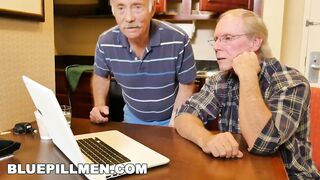 BLUE PILL STUDS - Old Dude Gets His Shlong Moist With Youthful Escort Naomi Alice