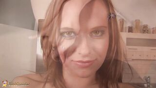 breasty lengthy hair honey banging her constricted twat