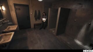 Real Life Comics - Nerdy Hotty Creampied by Alien Monster In Shower