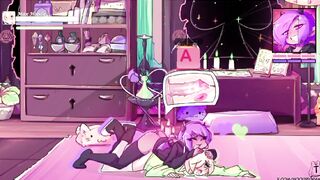 MAX THE ELF : ( ANIMATION ) _ SHEMALE HENTAI _ FUTA SEXO - no me resistí verla sin ropa inner