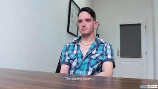 BIGSTR - Slacker’s 1st Day At Work Turns Into A Coarse Homo Ride And Intensive Loud Groaning