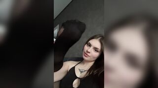 My boyfriend had no idea I filmed my feet