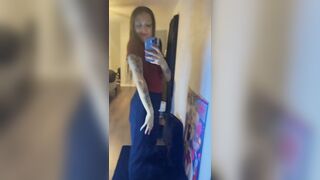 Unbridled hunger for cum floods constricted vagina