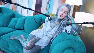 Anuskatzz tattoo model ASMR J - jelousy podcast talking