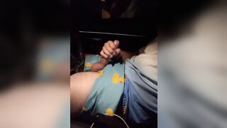 YOUTHFUL MAN DISCHARGES SEXY CUM ALL OVER HIMSELF