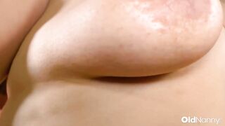 Aged Latin chick Disrobes And Masturbates