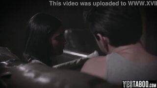 Skinny Latin chick teen Emily Willis gets pounded by excited step uncle