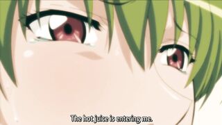 Green Haired Cutie With Large Melons Likes To Screw In The Baths