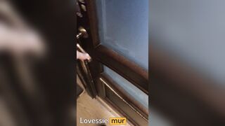 Glamorous neighbour in a red suit - spouse cheats on his wife - Lovessie