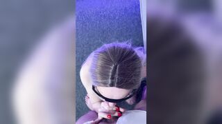 Latex Headmistress Sucks and Drains Her Thrall Dry – Greedy Deepthroat & Ball Emptying