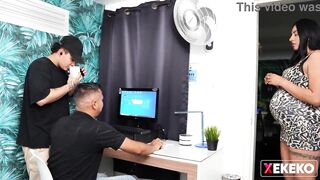 Preggy Colombian is found and screwed during the time that being spied on.