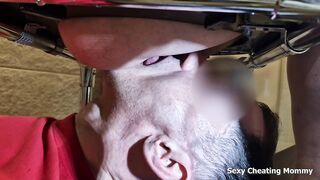 Femdom void urine in throat and twat cleanup