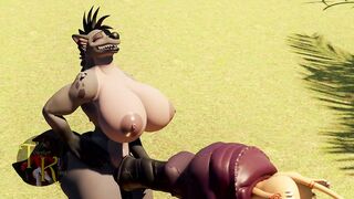 Taking the Pride - Samesize Rod Vore Animation