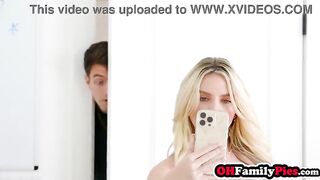 Hot stepsis Britt Blair drank large rod and large booty sweetheart enjoyed hardcore vagina screwing
